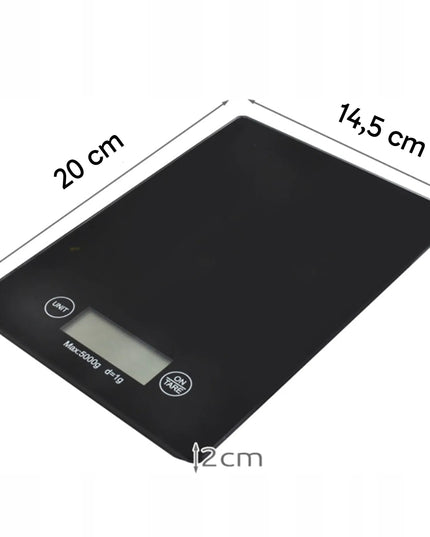 RETOO elektroninės virtuvinės svarstyklės su LCD ekranu, tikslios iki 1g, iki 5kg