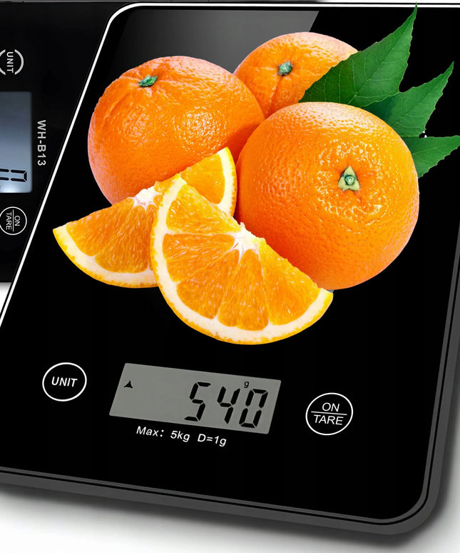 RETOO elektroninės virtuvinės svarstyklės su LCD ekranu, tikslios iki 1g, iki 5kg