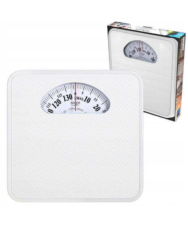 Mechaninės vonios svarstyklės ADA 8179 iki 136 kg, analoginės