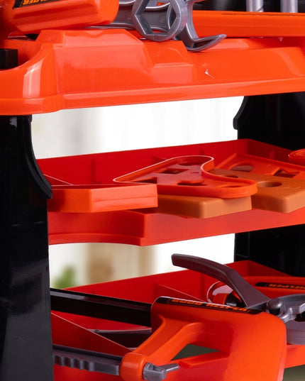 VAIKŲ MEISTRO DIRBTUVĖS LAGAMINĖLYJE ANT RATUKŲ, 65 DALYS, DIDELĖS