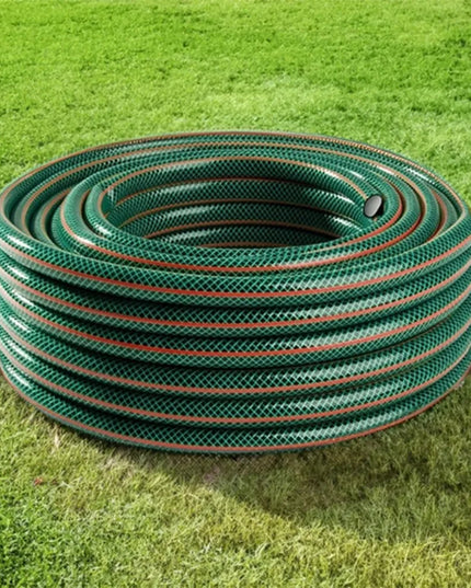 Guminė sodo žarna 3/4" 30m 4 sluoksnių + purkštuvas, vežimėlis, BRADAS rinkinys