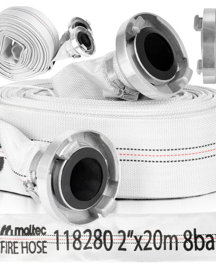 „Maltec MasterHose200“ gaisrinė žarna, 20 m, 2 colių (52 mm), su greitosiomis jungtimis
