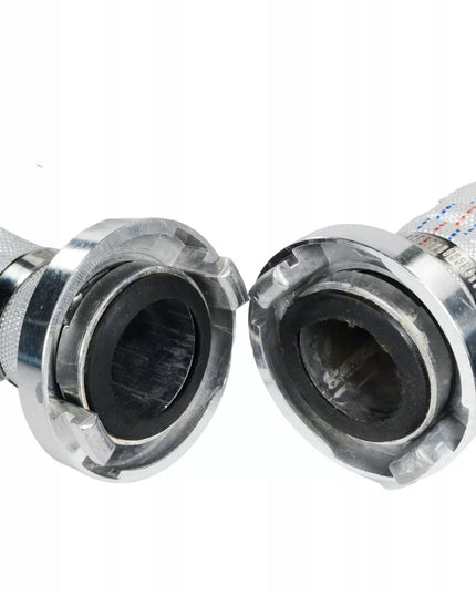 GAISRINĖ ŽARNA ŠULINIUI IR NEŠVARIAM VANDENIUI 52 mm 2 coliai 30 m + GREITOSIOS JUNGTYS BLACK