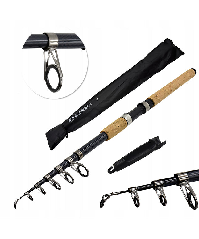 Meškerė 3,0 m FL BLUE PRINT SPINNINGINĖ 300 / 60-120 gr