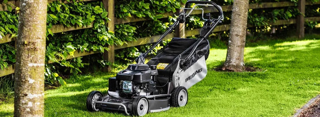 Benzininė vejapjovė WEIBANG WB507SC V 3in1, 6.5 AG, kardaninė pavara, 50 cm