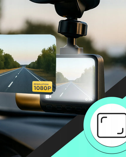 Automobilinis vaizdo registratorius RETOO, Full HD, GPS modulis, G-sensorius