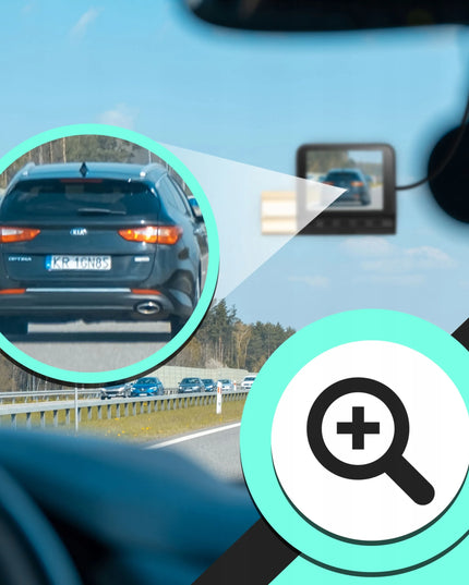 Automobilinis vaizdo registratorius RETOO, Full HD, GPS modulis, G-sensorius