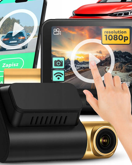 Automobilinis vaizdo registratorius RETOO, Full HD, GPS modulis, G-sensorius