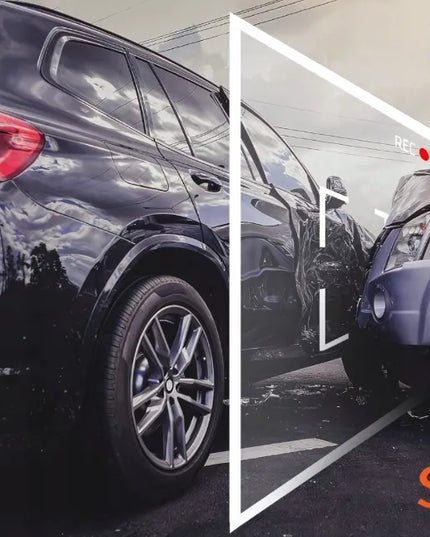 Automobilinis vaizdo registratorius veidrodėlyje S-300 su galine kamera