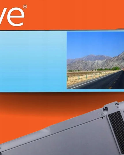 Automobilinis vaizdo registratorius veidrodėlyje S-300 su galine kamera