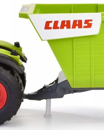 DICKIE TOYS Didelis interaktyvus traktorius su priekaba CLAAS su šviesos ir garso efektais 64 cm