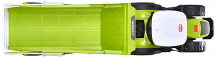 DICKIE TOYS Didelis interaktyvus traktorius su priekaba CLAAS su šviesos ir garso efektais 64 cm