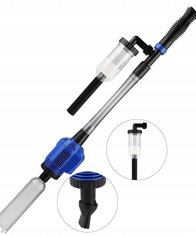 Daugiafunkcis automatinis akvariumo dugno siurblys: paprastas ir efektyvus akvariumo valymas