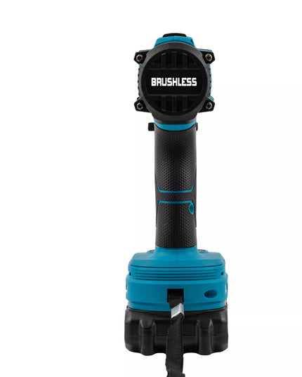Belaidis smūginis gręžtuvas-suktuvas Delphi Tools bešepetėlis PRO 2xAKU