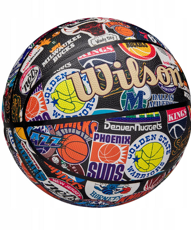 Krepšinio kamuolys WILSON NBA All Teams Retro, 7 dydis