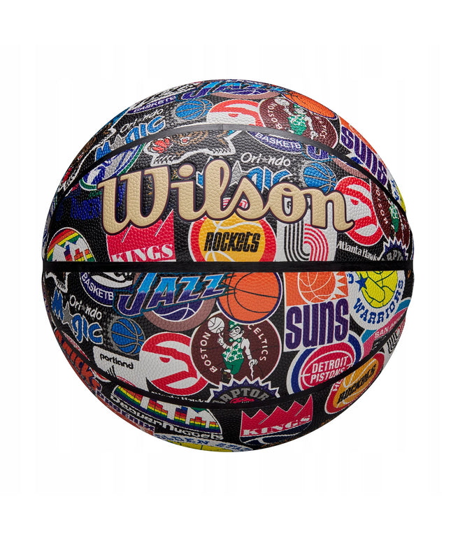 Krepšinio kamuolys WILSON NBA All Teams Retro, 7 dydis