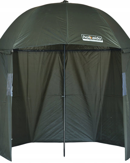 Neperšlampamas meškeriojimo skėtis-palapinė su šoniniais elementais 3/4 2,2m HOKKAIDO + kuoliukas!