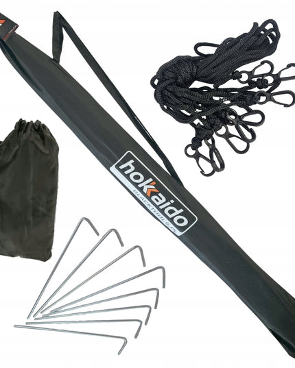 Neperšlampamas meškeriojimo skėtis-palapinė su šoniniais elementais 3/4 2,2m HOKKAIDO + kuoliukas!