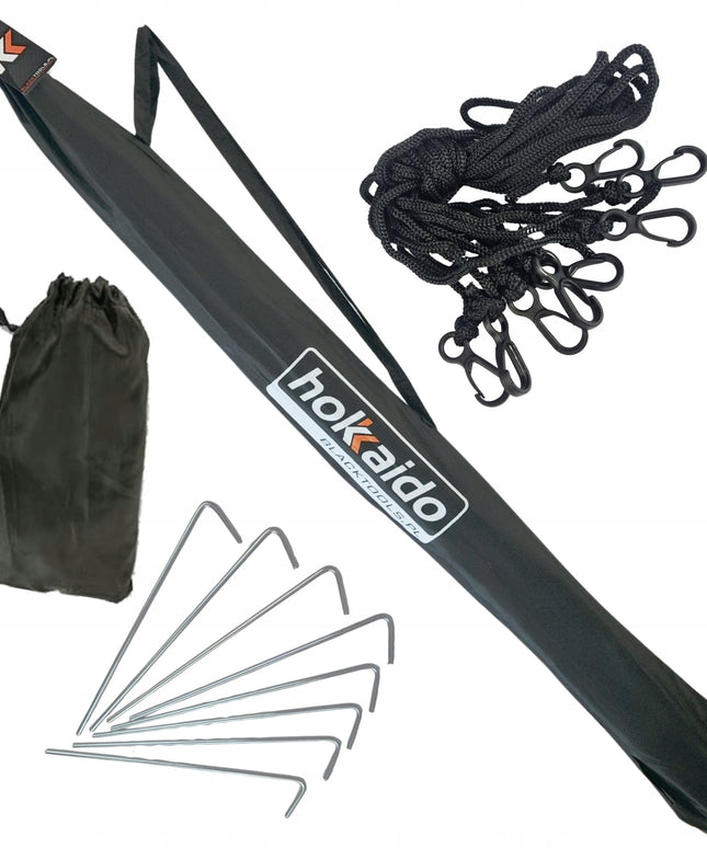 Vandeniui atsparus žvejybos skėtis palapinė su šonais 3/4 250cm 2,5m HOKKAIDO