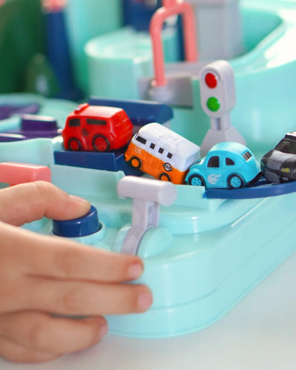 WOOPIE interaktyvioji automobilių trasa „Automobilių nuotykis“