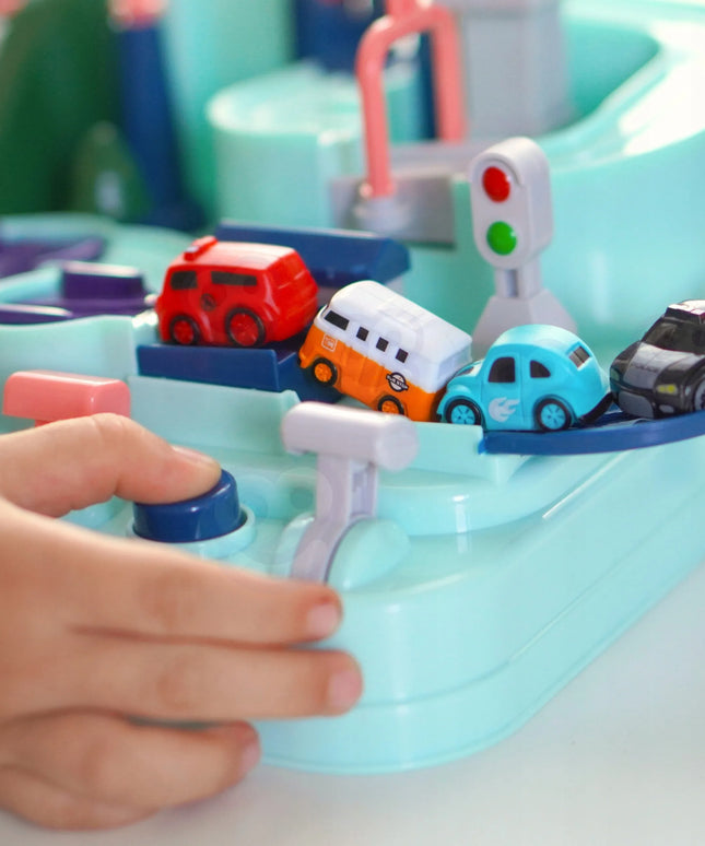 WOOPIE interaktyvioji automobilių trasa „Automobilių nuotykis“