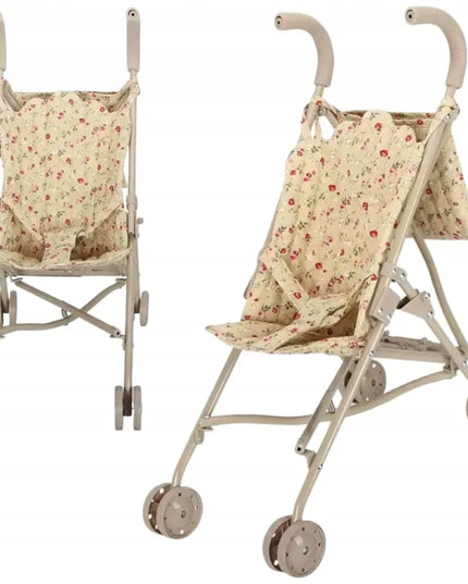 WOOPIE ROYAL lėlių vežimėlis „Vintage Rose“