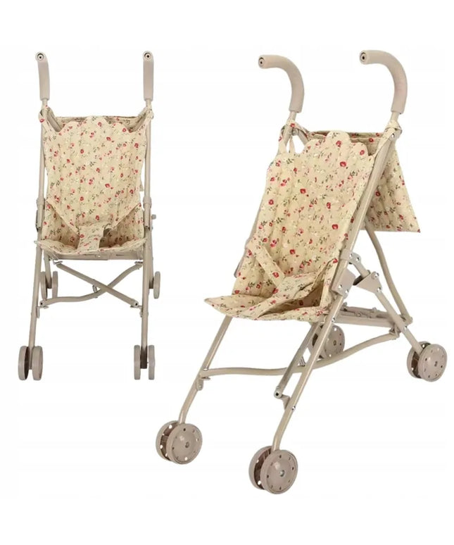 WOOPIE ROYAL lėlių vežimėlis „Vintage Rose“