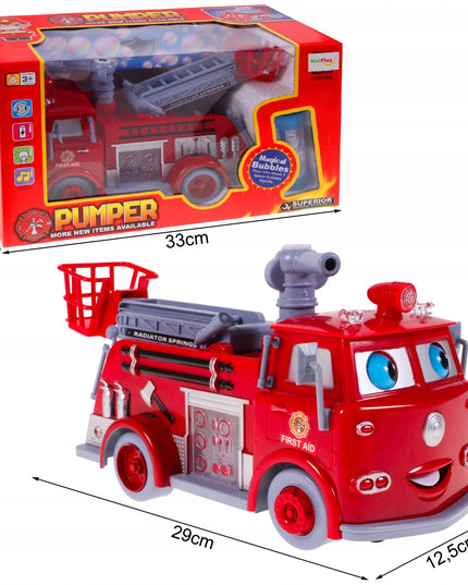 GAISRININKŲ AUTOMOBILIS MUILO BURBULAMS EDEK AUTOMOBILIS BURBULŲ GAMINIMO PRIEMONĖ