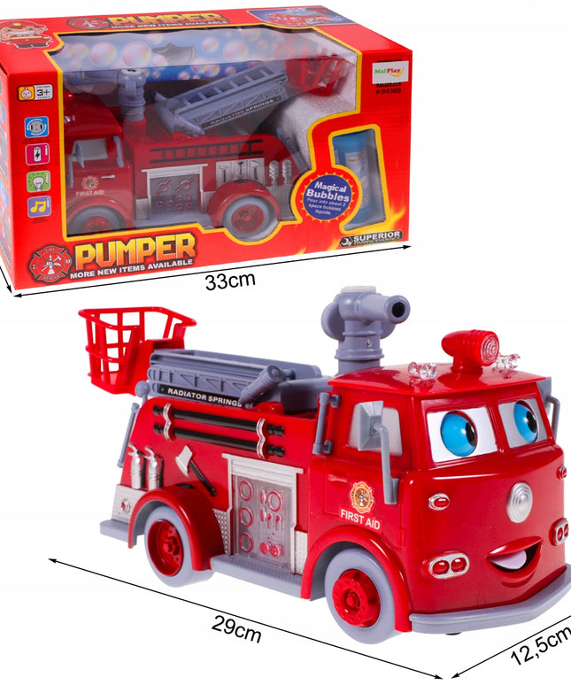 GAISRININKŲ AUTOMOBILIS MUILO BURBULAMS EDEK AUTOMOBILIS BURBULŲ GAMINIMO PRIEMONĖ