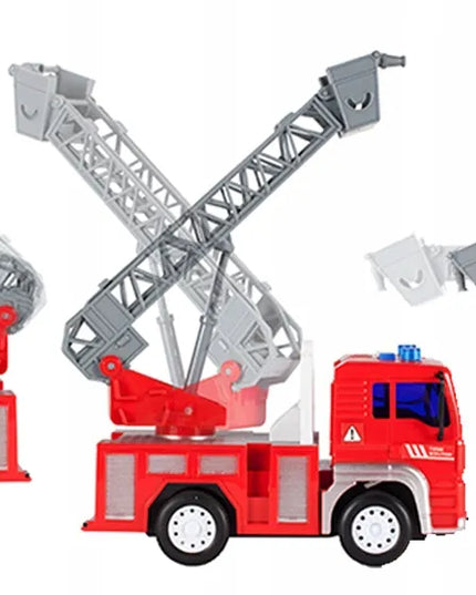 MalPlay gaisrinės automobilis su šviesos ir garso efektais 1:20