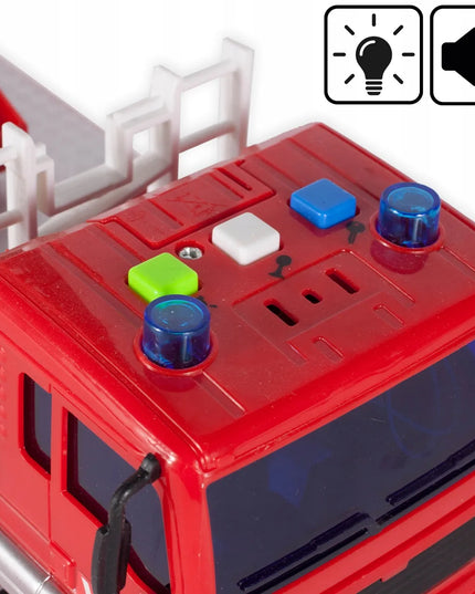 MalPlay gaisrinės automobilis su šviesos ir garso efektais 1:20