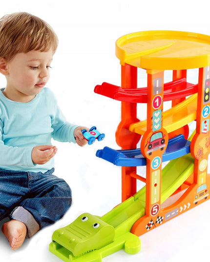 ŽAISLŲ AUTOMOBILIŲ EJEKTORIUS, ČIUOŽYKLA, BALANSUOJANTI TAKO dalis, GYVATĖS FORMOS AUTOMOBILIŲ TAKAS VAIKAMS