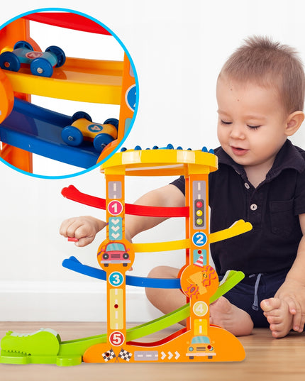 ŽAISLŲ AUTOMOBILIŲ EJEKTORIUS, ČIUOŽYKLA, BALANSUOJANTI TAKO dalis, GYVATĖS FORMOS AUTOMOBILIŲ TAKAS VAIKAMS