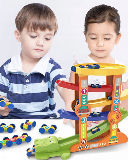 ŽAISLŲ AUTOMOBILIŲ EJEKTORIUS, ČIUOŽYKLA, BALANSUOJANTI TAKO dalis, GYVATĖS FORMOS AUTOMOBILIŲ TAKAS VAIKAMS