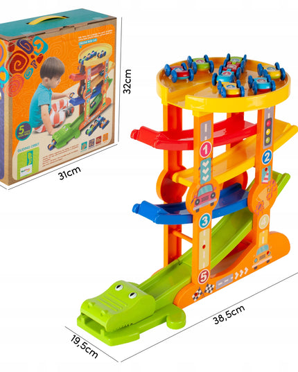 ŽAISLŲ AUTOMOBILIŲ EJEKTORIUS, ČIUOŽYKLA, BALANSUOJANTI TAKO dalis, GYVATĖS FORMOS AUTOMOBILIŲ TAKAS VAIKAMS