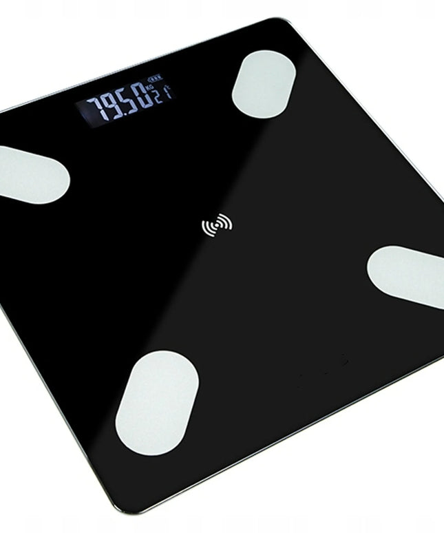 Išmaniosios elektroninės vonios svarstyklės „Bluetooth“ su BMI programėle