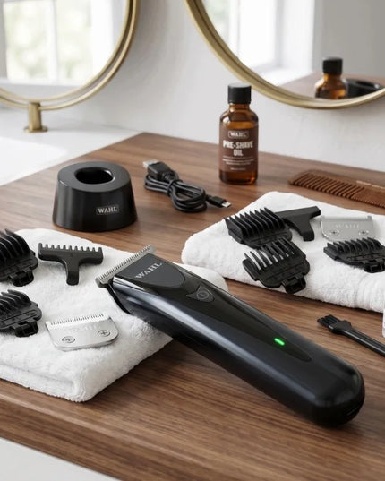 WAHL ChroMini Duo LED belaidis profesionalus trimeris barzdai ir plaukams