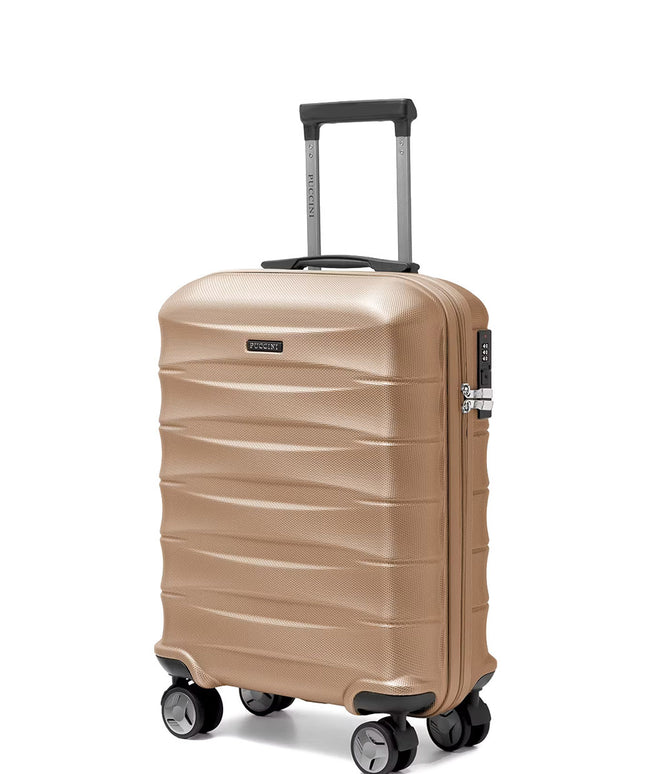 Kabininis lagaminas Puccini Cairo 31 l - auksinis