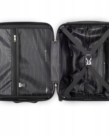 Kabininis lagaminas WIZZAIR su ratukais 40x30x20cm, rankinis bagažas ZAGATTO