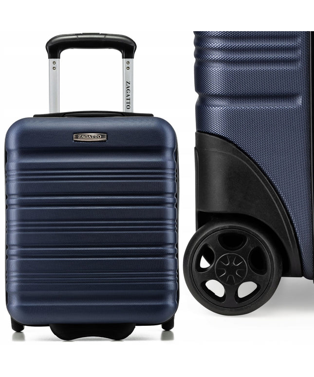 Kabininis lagaminas WIZZAIR su ratukais 40x30x20cm, rankinis bagažas ZAGATTO