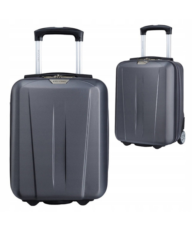 Mažas rankinis lagaminas Puccini Paris - pilkas