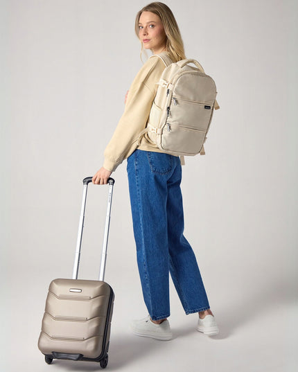 Mažas kabininis lagaminas WIZZAIR su ratukais 40x30x20cm rankinis bagažas ZAGATTO