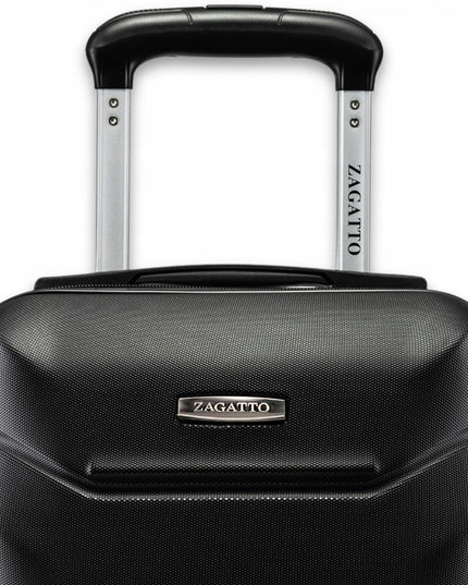Mažas kabininis lagaminas ant ratukų WIZZAIR 40x30x20cm rankinis bagažas ZAGATTO