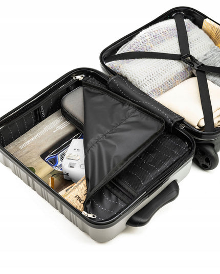 Mažas kabininis lagaminas WIZZAIR su ratukais 40x30x20cm rankinis bagažas ZAGATTO