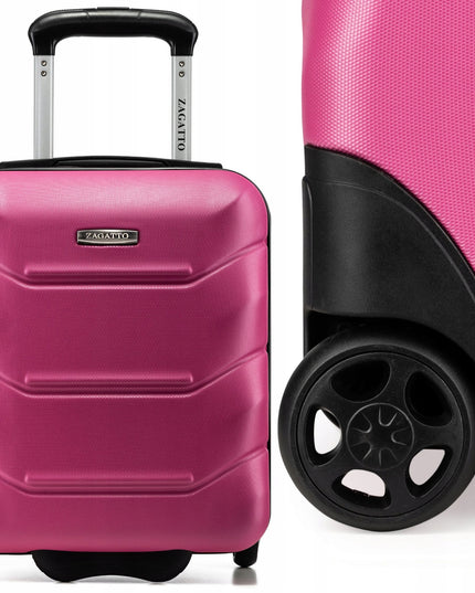 Mažas kabininis lagaminas WIZZAIR su ratukais 40x30x20cm rankinis bagažas ZAGATTO