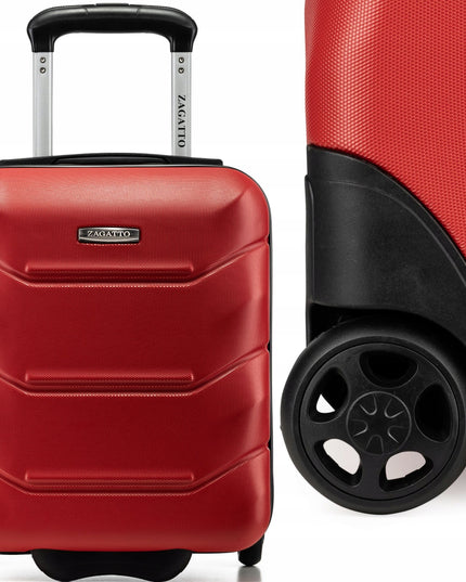 Mažas kabininis lagaminas WIZZAIR su ratukais 40x30x20cm rankinis bagažas ZAGATTO