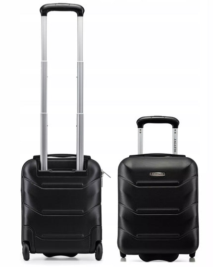 Mažas kabininis lagaminas ant ratukų WIZZAIR 40x30x20cm rankinis bagažas ZAGATTO