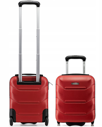 Mažas kabininis lagaminas WIZZAIR su ratukais 40x30x20cm rankinis bagažas ZAGATTO