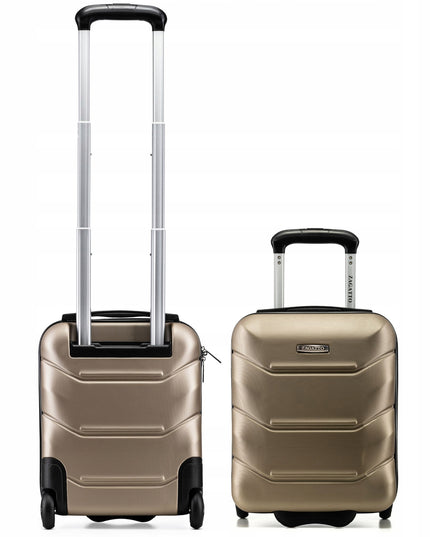 Mažas kabininis lagaminas WIZZAIR su ratukais 40x30x20cm rankinis bagažas ZAGATTO