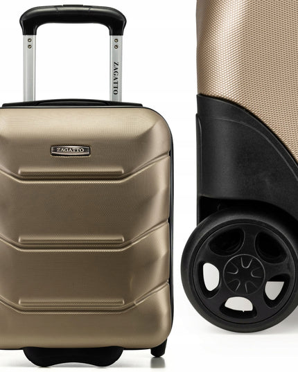 Mažas kabininis lagaminas WIZZAIR su ratukais 40x30x20cm rankinis bagažas ZAGATTO